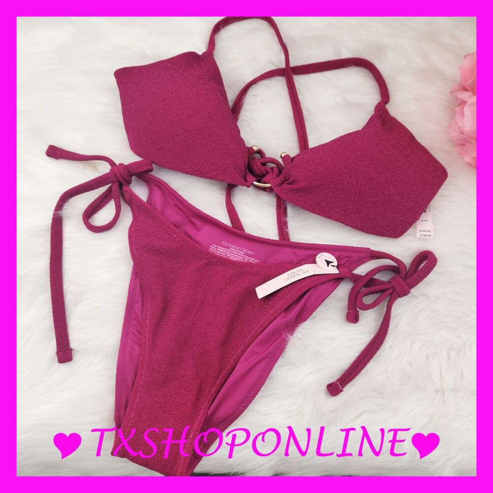💗👙Victoria's Secret Shimmer Icon Bikini Swim Set👙💗